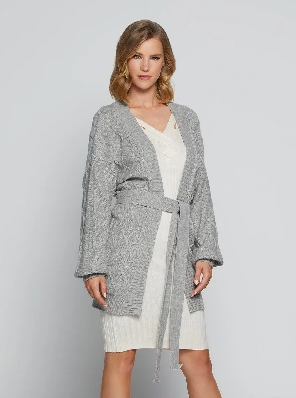 Clothing Store Grey Edwige Cardigan