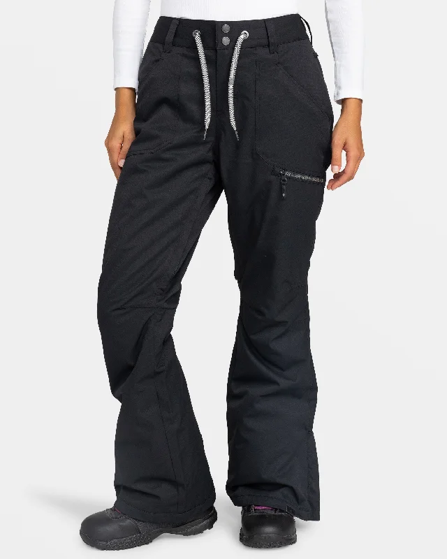 Comfortable Loungewear for Women Nadia Snow Pants - True Black