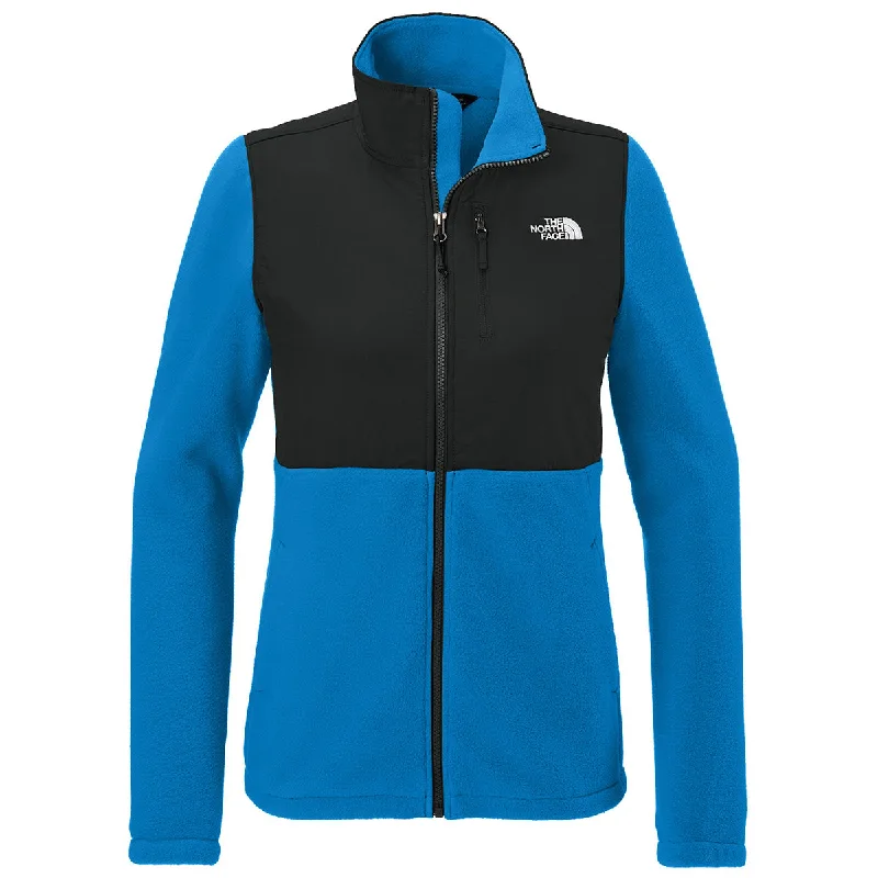 Women's Everyday Attire The North Face Women's Hero Blue/ TNF Black Highest Peak Full-Zip Fleece Jacket