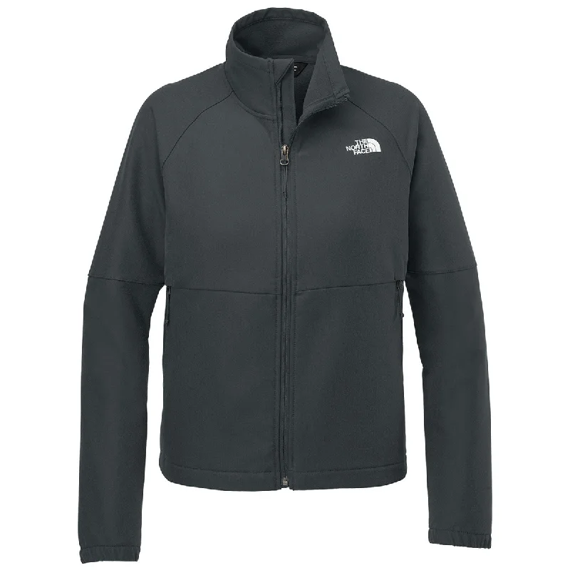 Comfortable Garments For Women The North Face Women's Asphalt Grey Dark Heather Barr Lake Soft Shell Jacket