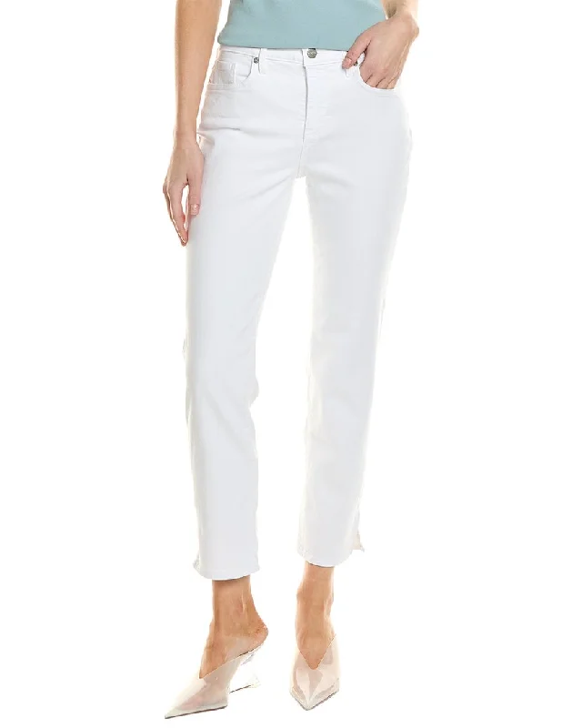 Trend Alert NYDJ Slim Optic White Straight Leg Jean