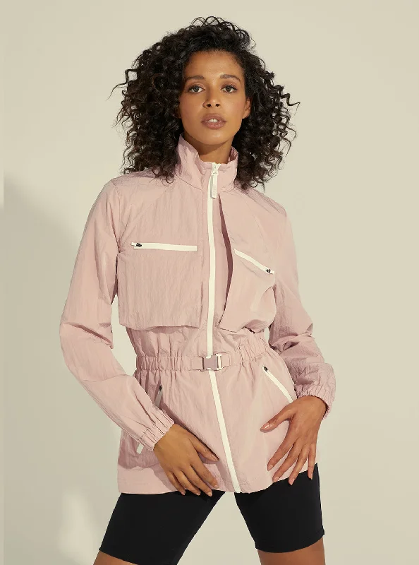 Fashionable Casual Tops Purple Alesha Active Jacket