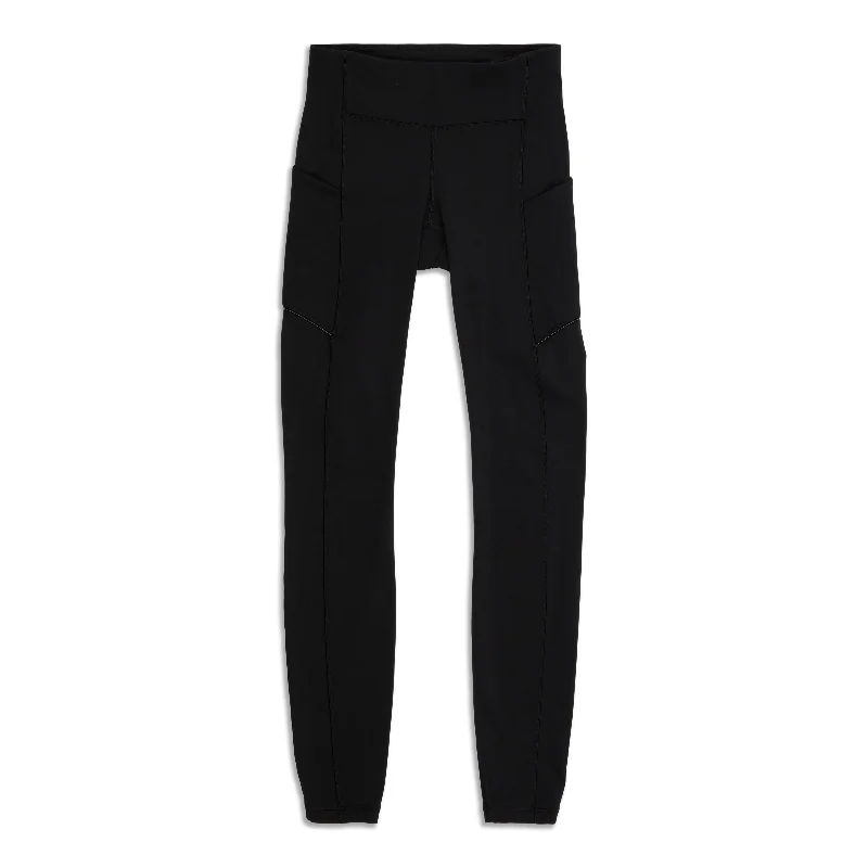 Women's Elegant Formal Outfit Speed Up Mid Rise Legging - Resale