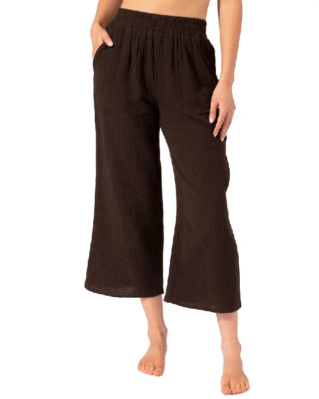 Edgy Fashion Threads 4 Thought Ivanna Gauze Wide Leg Pant