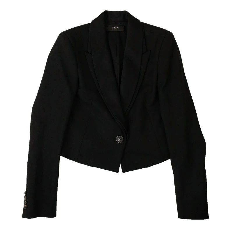 Elegant Women's Clothing Online Women's Black Double Collar Blazer