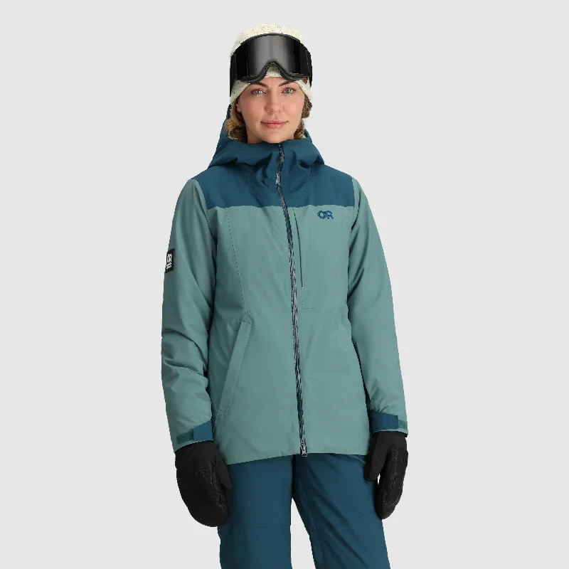 Women's Elegant Evening Attire Women's Snowcrew Jacket