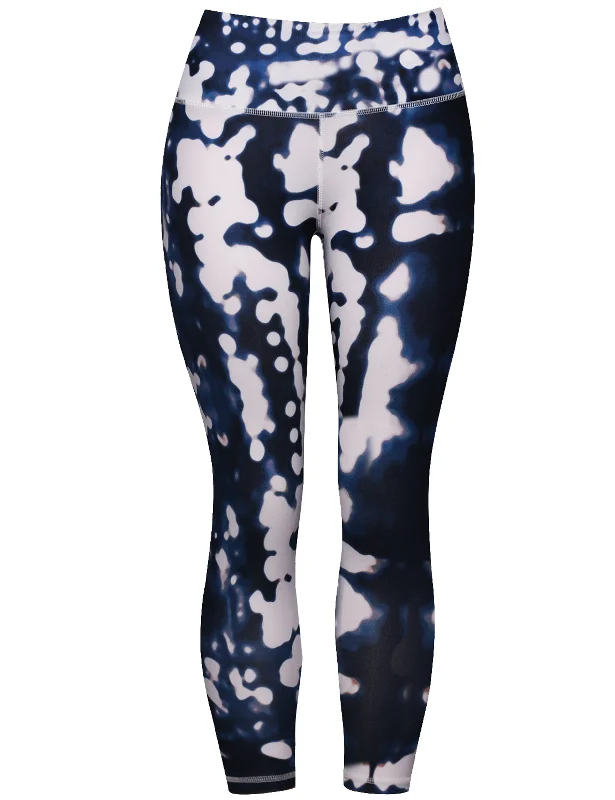 Versatile Women's Fashion 22" Printed Yoga Pants NIGHTSCAPE