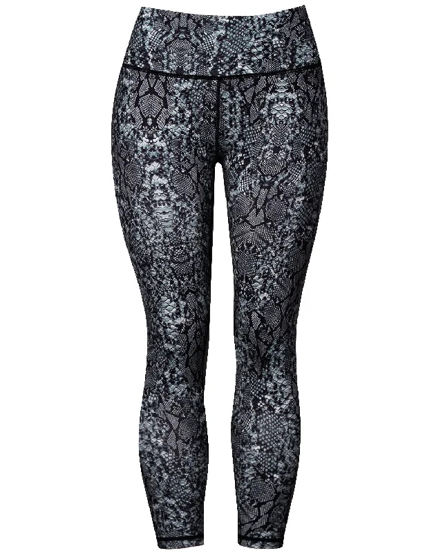 Women's Transitional Attire 22" Printed Yoga Pants BLACKSNAKE