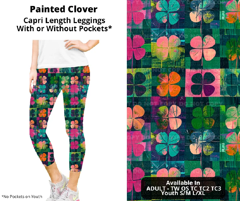 Women's Clothing for Every Occasion Preorder! Closes 12/11. ETA Feb. Painted Clover Capri Leggings w/wo Pockets