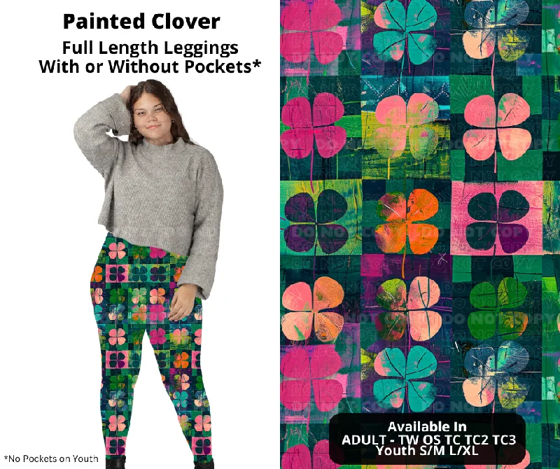 Women's Clothes for All-Day Comfort and Style Preorder! Closes 12/11. ETA Feb. Painted Clover Full Length Leggings w/wo Pockets